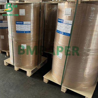 Papel de Kraft Castanho Virgem Customizado Rollos de Papel 40gm - 80gm de Papel de Embalagem Alimentar