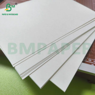 Papel branco não revestido natural compostável