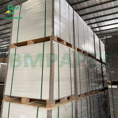 Papel branco não revestido natural compostável