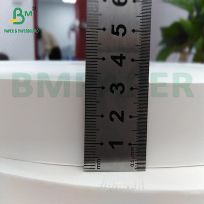 24g 28g Papel de embalagem de palha para bebidas 24mm 25mm Largura Impressão de suporte