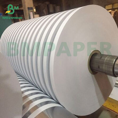 24g 28g Papel de embalagem de palha para bebidas 24mm 25mm Largura Impressão de suporte