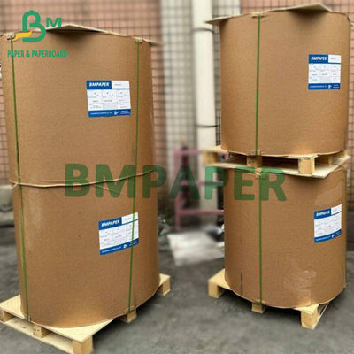 48G 55G 60G papel térmico de grande rolo 790mm 860mm corte de tamanhos personalizados Jumbo papel térmico de fax rolo