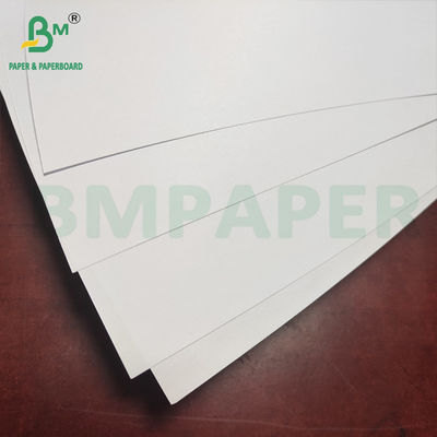 Papel branco de texto não revestido 90 gm 100 gm Papel branco opaco