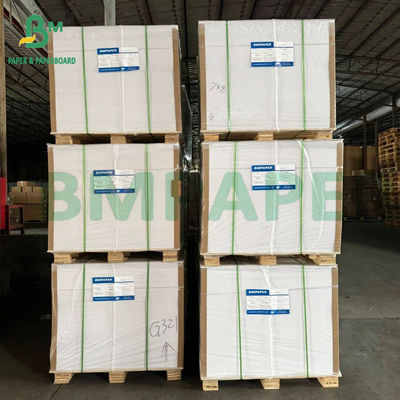 Papel branco de texto não revestido 90 gm 100 gm Papel branco opaco