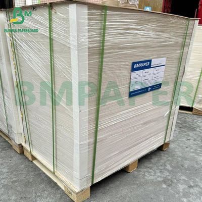 1.1mm 1.2mm White Chipboard Folhas de cartão de peso médio Branco em ambos os lados