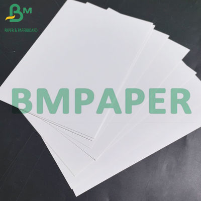 100um Papel sintético de PP branqueado Folhas de papel impermeáveis para impressão a laser