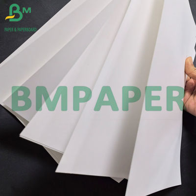 100um Papel sintético de PP branqueado Folhas de papel impermeáveis para impressão a laser