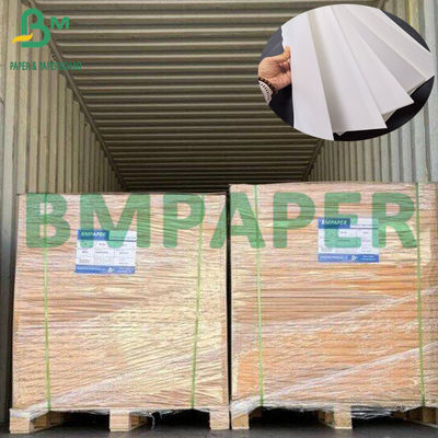 100um Papel sintético de PP branqueado Folhas de papel impermeáveis para impressão a laser