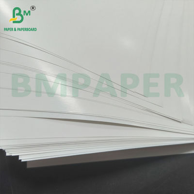 Papel de rótulo revestido de um lado brilhante 80 gm 90 gm Papel de arte branco C1S