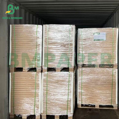 Papel de rótulo revestido de um lado brilhante 80 gm 90 gm Papel de arte branco C1S