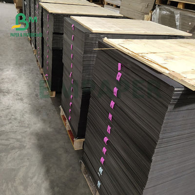 300 gm 350 gm Papel preto uniforme para pendurar etiquetas 70 x 100 cm Alta rigidez