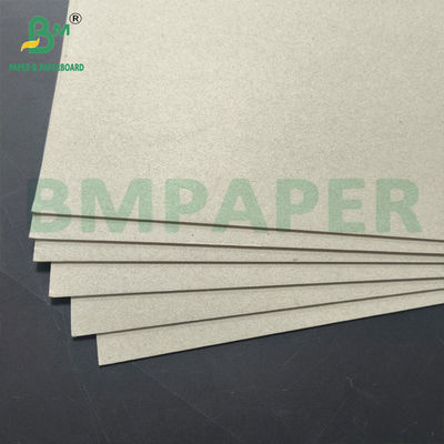 Cartão cinzento de folha grande de papel artesanal de 1,8 mm 1,9 mm Cartão rígido
