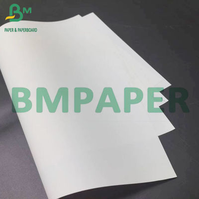Papel sintético de PP branco, sem gordura, revestido de 80um e 100um para menus