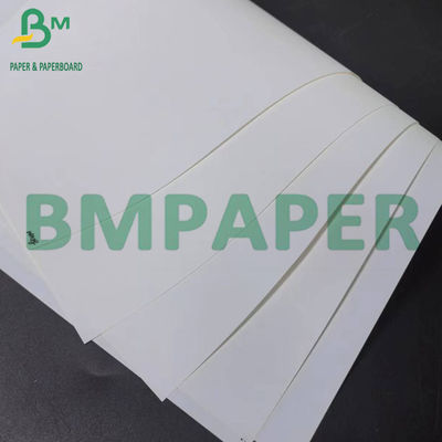 Papel sintético de PP branco, sem gordura, revestido de 80um e 100um para menus