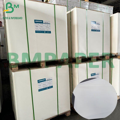 Papel sintético de PP branco, sem gordura, revestido de 80um e 100um para menus