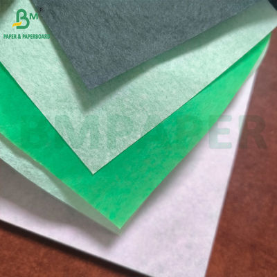Papel de tecido sustentável sem ácido 14g 17g de diferentes cores em rolos