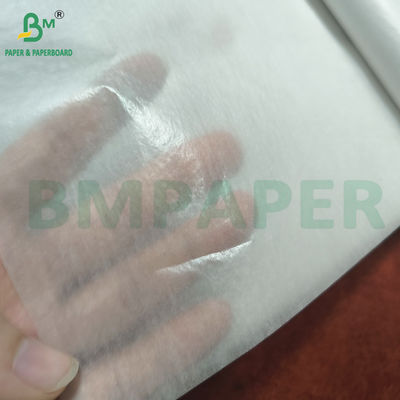 Resistência ao óleo Permeabilidade ao ar 17 g - 40 g Papel branco translúcido para embalagem