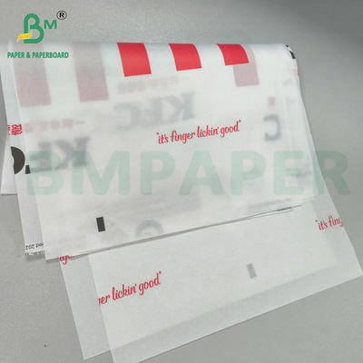Papel à prova de gordura 35 - 50gm Perfeito para embalagens de alimentos gordurosos com Kit 3 - 7