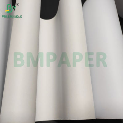 42 em X 300ft 20 Lb Ultra Bright não revestido papel de trama de jato de tinta