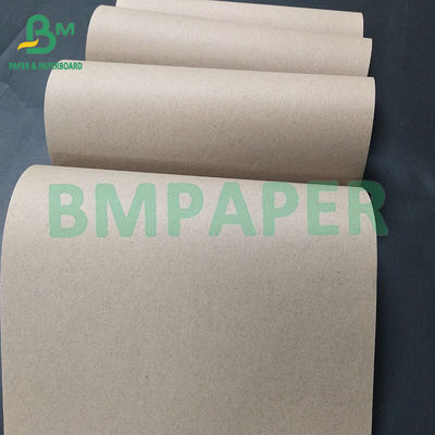 60gm Sem pó de papel Marrom Bobbin Fibra Core Kraft papel para tubos de fita