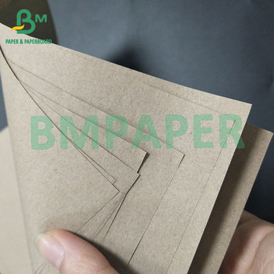 60gm Sem pó de papel Marrom Bobbin Fibra Core Kraft papel para tubos de fita