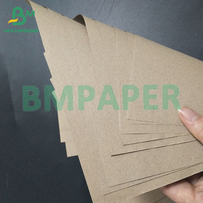 60gm Sem pó de papel Marrom Bobbin Fibra Core Kraft papel para tubos de fita