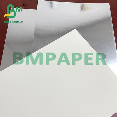 Papel de cartão de prata metálica para caixas de cosméticos C1S SBS