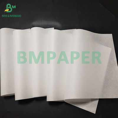 48 gm Resistente ao calor de qualidade alimentar Papel descartável à prova de gordura de bandeja de bolo branco