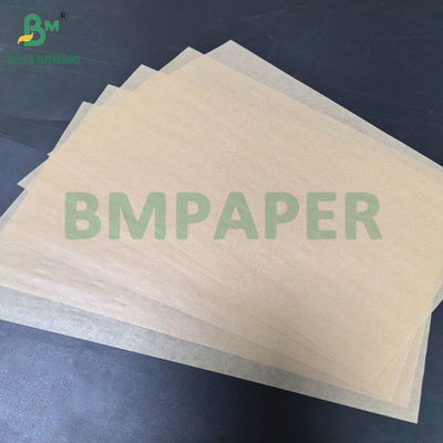 40 g Papel de bolo revestido de silicone reutilizável não branqueado não pegajoso