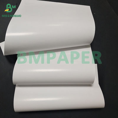 Impressão a jato de tinta de 70 gm branco Papel revestido de uma só face para folha de etiquetas