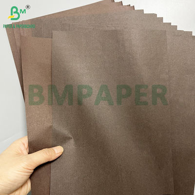 Boa rigidez 40g 60g Castanho escuro Cupcake Kit de papel de cozinha 5 à prova de óleo