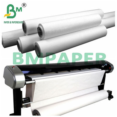 45gsm Width 1.62m Plain White Plotter Marker Paper para Produções de Roupas