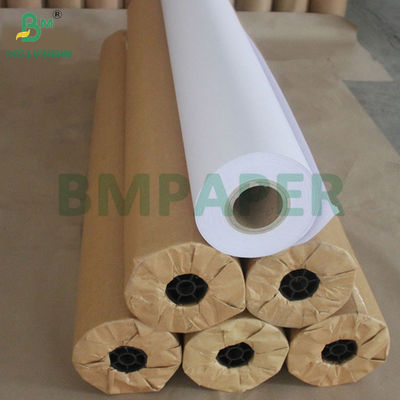 45 gramas 60 gramas Plotter Paper Roll For Garment Factory 62 polegadas 72 polegadas x 300 jardas