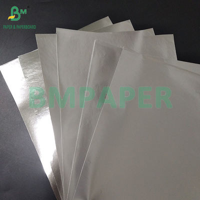 70 gm 765 mm Papel de etiqueta de cerveja aluminizado resistente à ruptura e à água