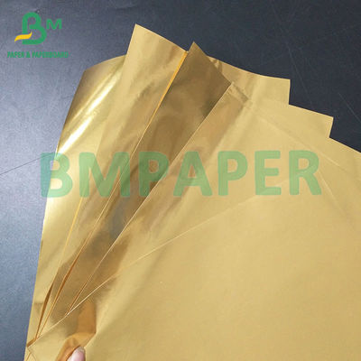 70gm 763mm Impressão Prateada Resistência ao molho Etiqueta de cerveja aluminizada Papel holográfico