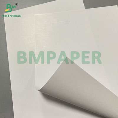 Papel de arte C1S branco de 120 gramas revestido de um lado de 500 folhas brilhantes