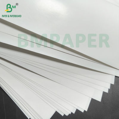 Papel de rosto de rótulo revestido de um lado C1S Brilhante 90 gm Para a indústria de rotulagem