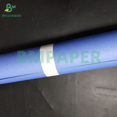 18&quot; 20LB Single Side Purple Blue CAD Plotter Paper 2&quot; Core para Engenharia de cópia eletrostática