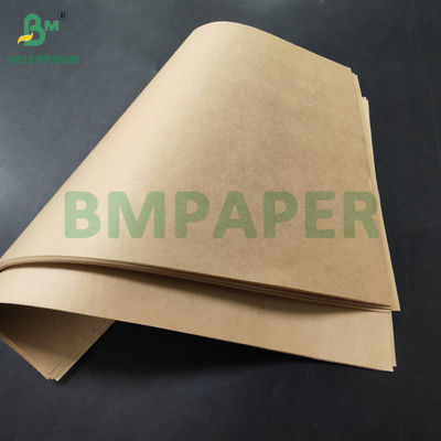 50 gm de papel Kraft castanho para embalagem de farinha 715 mm Alta resistência à ruptura