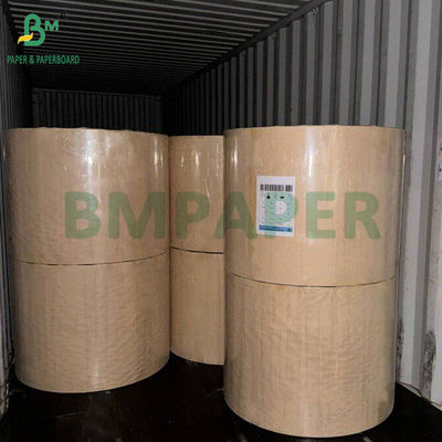 50 gm de papel Kraft castanho para embalagem de farinha 715 mm Alta resistência à ruptura