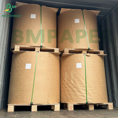 50 g 60 g Papel Kraft de Fibra Virgem Pura de 102 cm Brown Bag Paper Roll