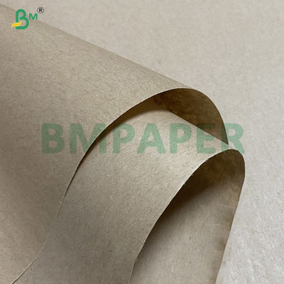 50 gm 60 gm Virgin Brown Kraft Paper Rolls para divisores Largura 100 cm