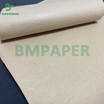 50 gm 60 gm Virgin Brown Kraft Paper Rolls para divisores Largura 100 cm