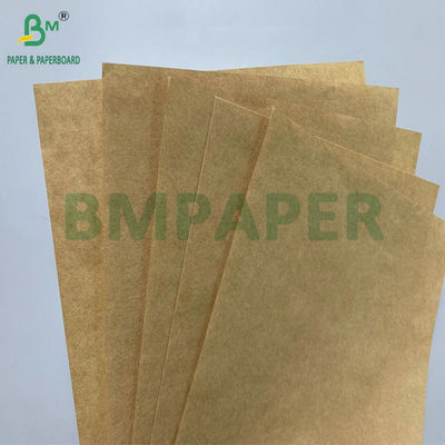 Papel Kraft 50 gm 60 gm 180 mm 715 mm castanho não revestido para fabricação de sacos de alimentos