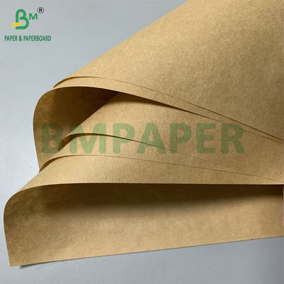 Papel Kraft 50 gm 60 gm 180 mm 715 mm castanho não revestido para fabricação de sacos de alimentos