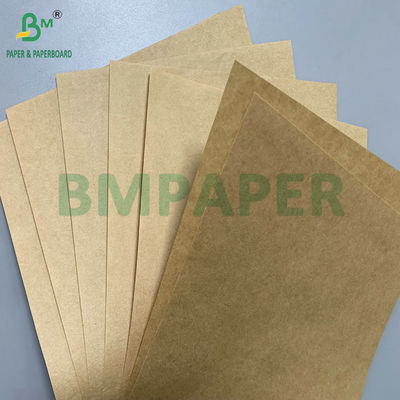 Papel Kraft 50 gm 60 gm 180 mm 715 mm castanho não revestido para fabricação de sacos de alimentos