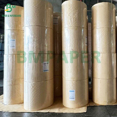Superfície lisa 70gm 90gm Castanho Papel pesado resistente 500mm x 100m