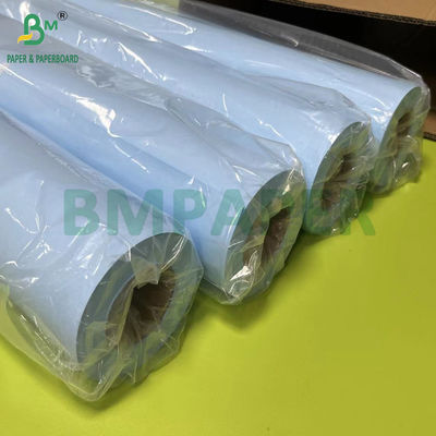 Dois lados Azul 80g Engenharia Projeto Papel Azul Rolls 24 "x 50 metros