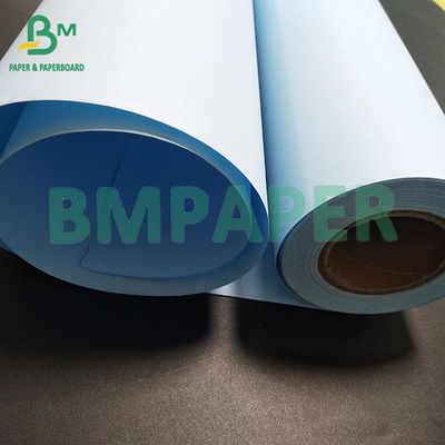 80gm Boa Impressão Duplo Lado Azul de Engenharia Papel Bond Rolls