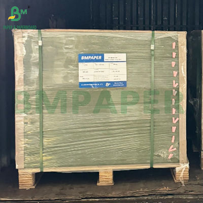 Papelão verde laminado brilhante Grão traseiro 1,2 mm 1,4 mm para pastas